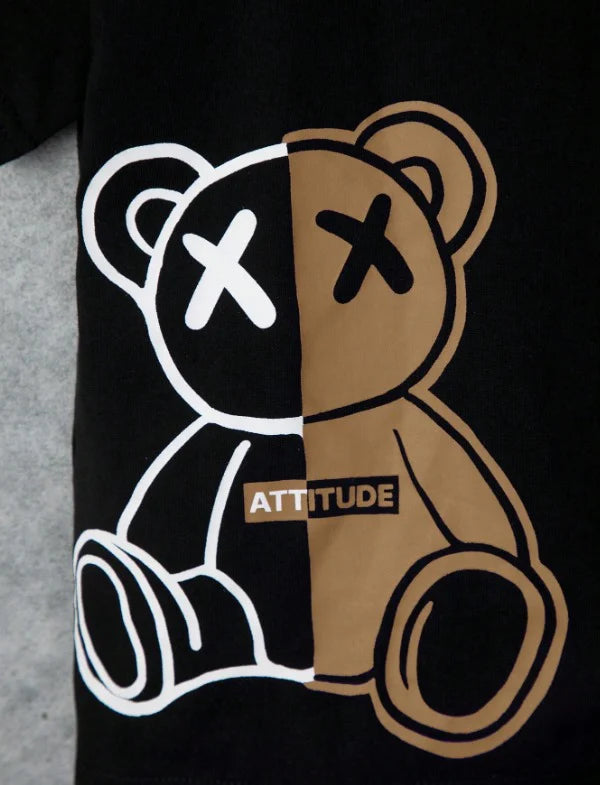 Attitude Bear Graphic Set