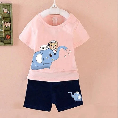 Bear On Elephant Graphic Set (INF)