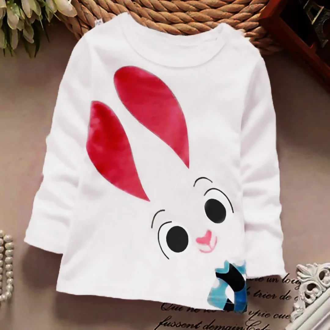 Bunny Graphic Tee - White (FS)