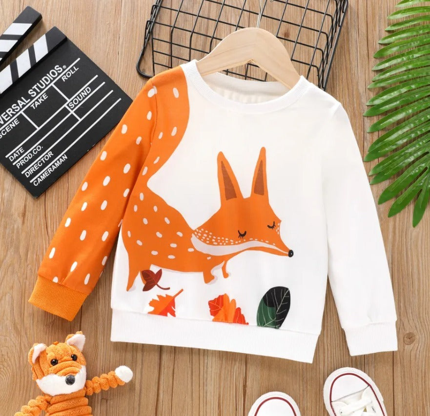 Fox Printed Sweatshirt