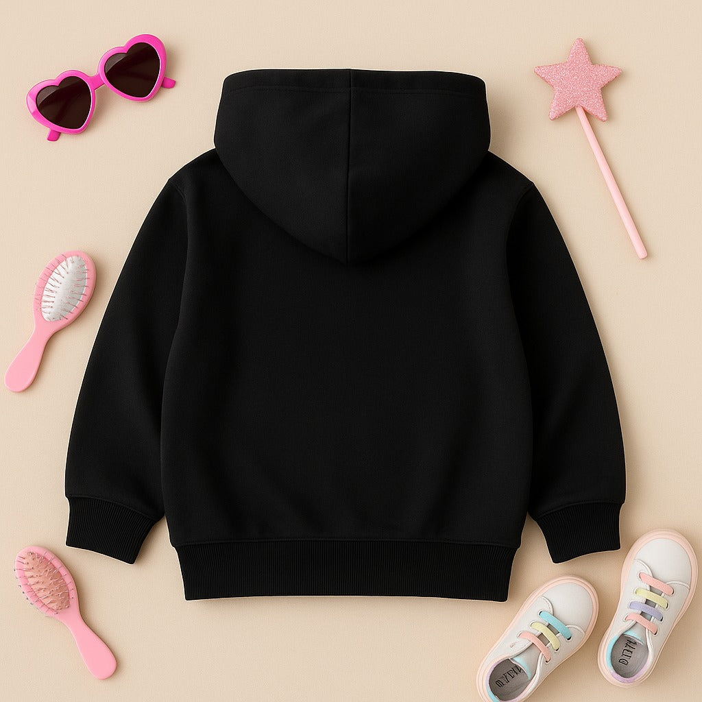 Girl Who Loves Gymnastic Hoodie ( Black )