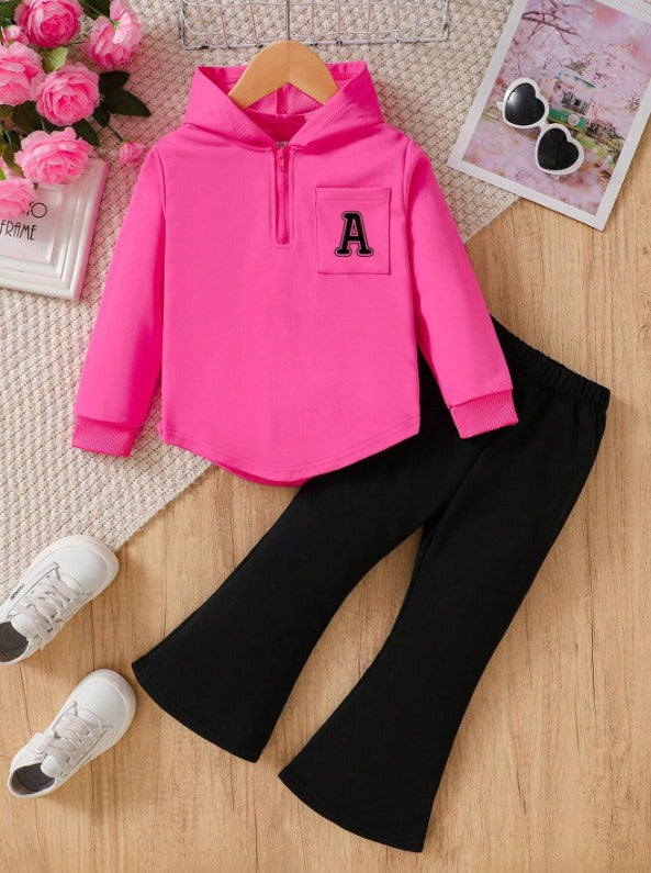 Letter A PB Girls Tracksuit