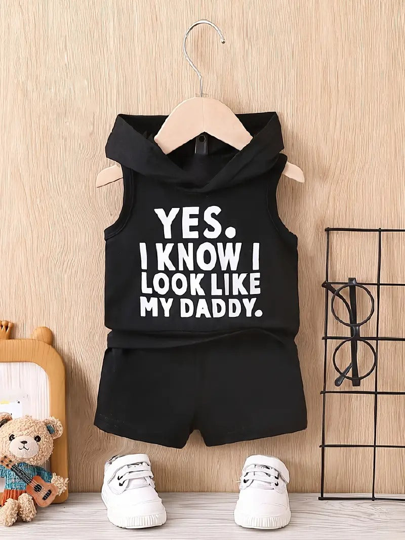 Look Like My Daddy Tank Hood Set