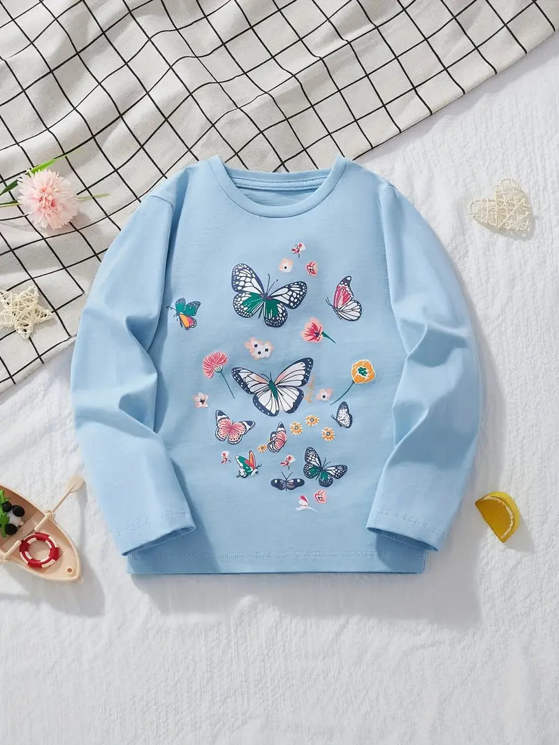 World Of Butterflies Graphic Tee