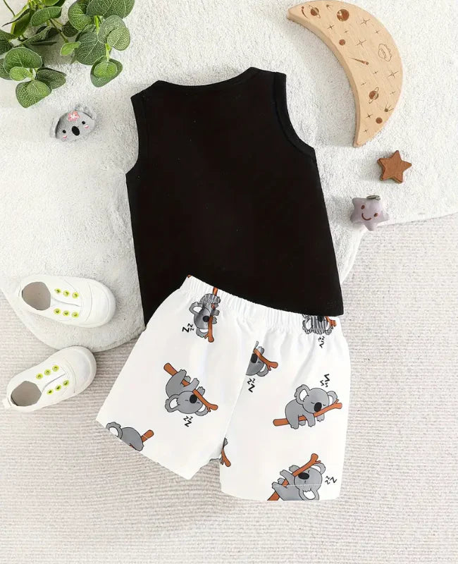 BW Sleeping Koala Tank Set