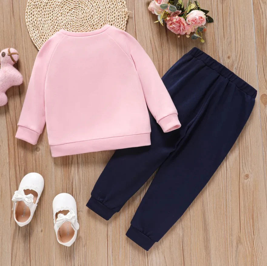 Baby Pink Unicorn Tracksuit