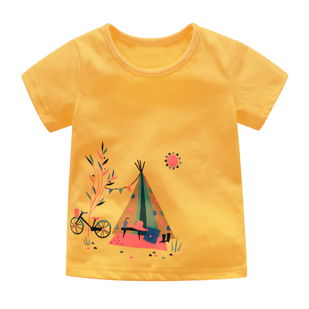 Camping Graphic Tee