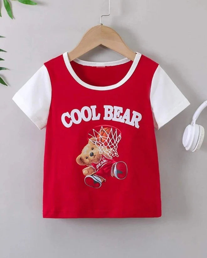 Cool Bear Raglan Graphic Tee