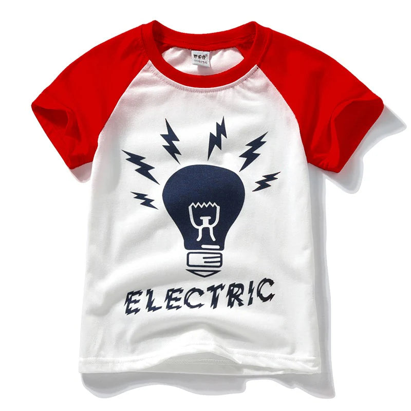 Electric Raglan Graphic Tee