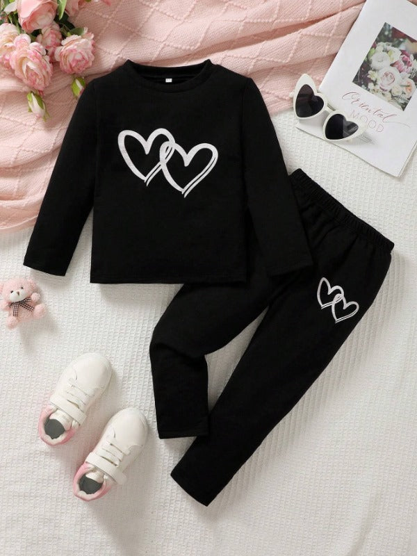 FS Basic Double Heart Tracksuit