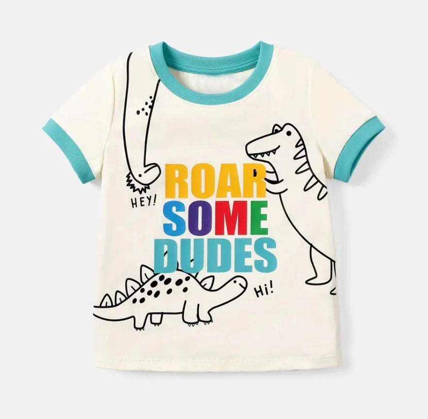 Hey Roarsome Dudes Graphic Tee