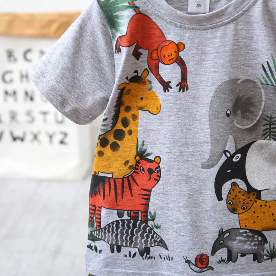 Jungle Animals Graphic Set