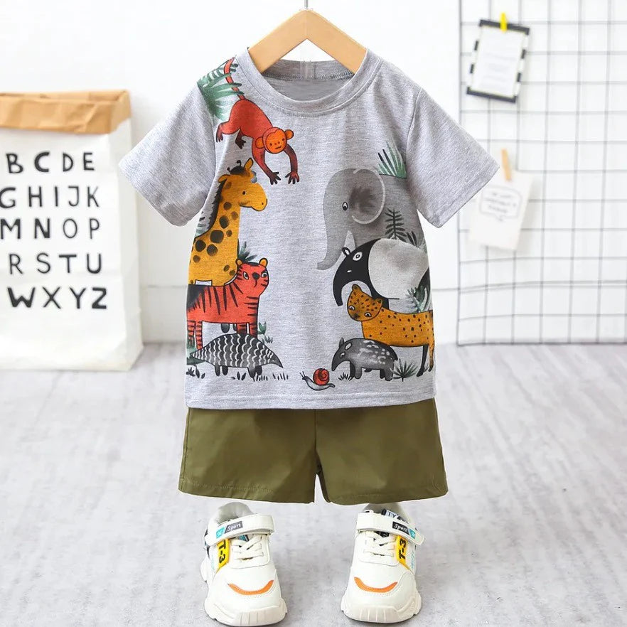 Jungle Animals Graphic Set