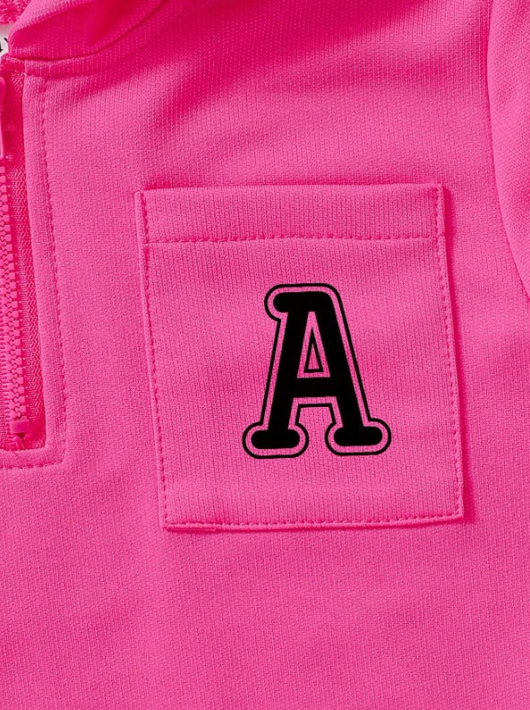 Letter A PB Girls Tracksuit