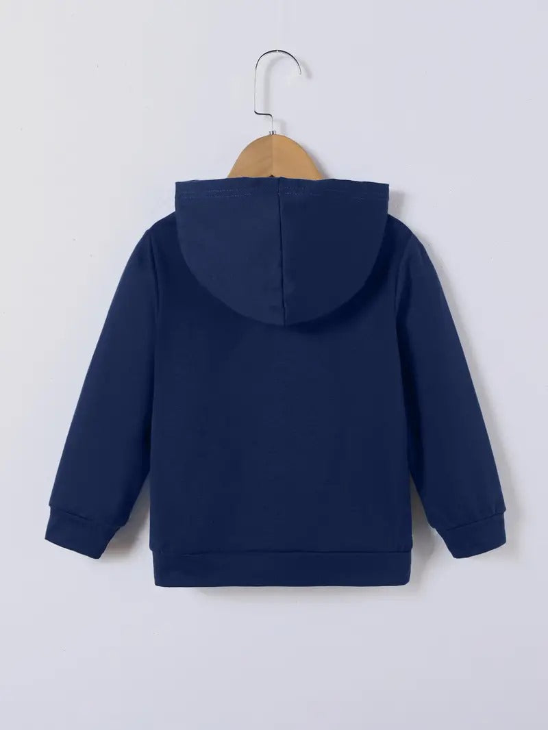 Little Dude Big Heart Hoodie (NB)