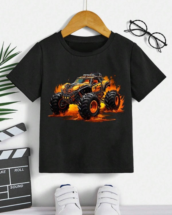 MT On Fire Graphic Tee