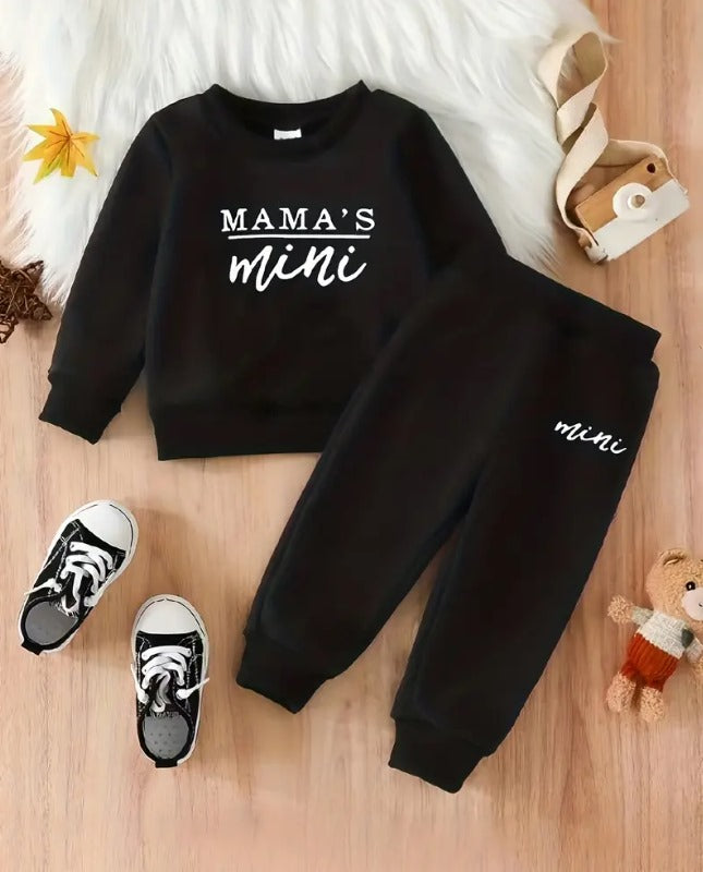 Mamas Mini Tracksuit (Black)