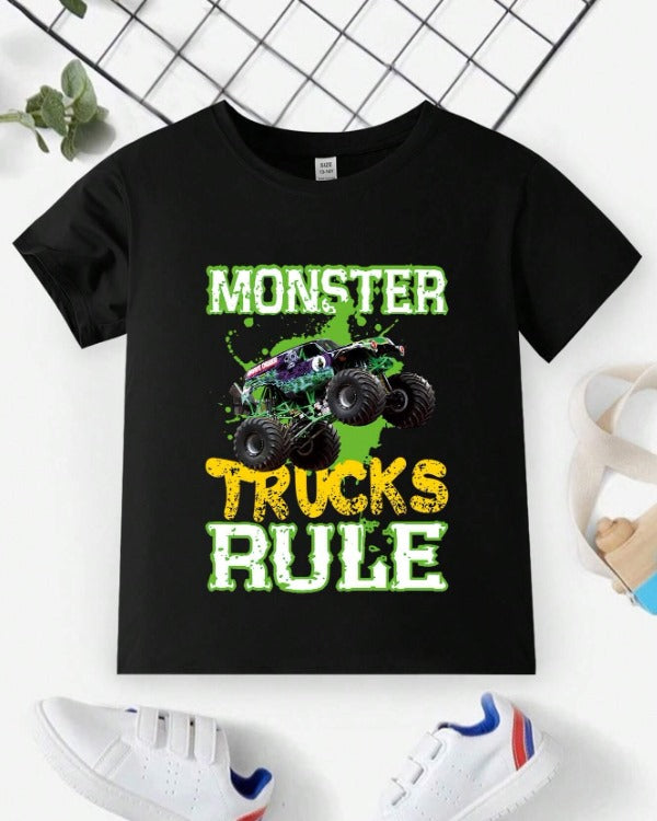 Monster Truck Rule Graphic Tee