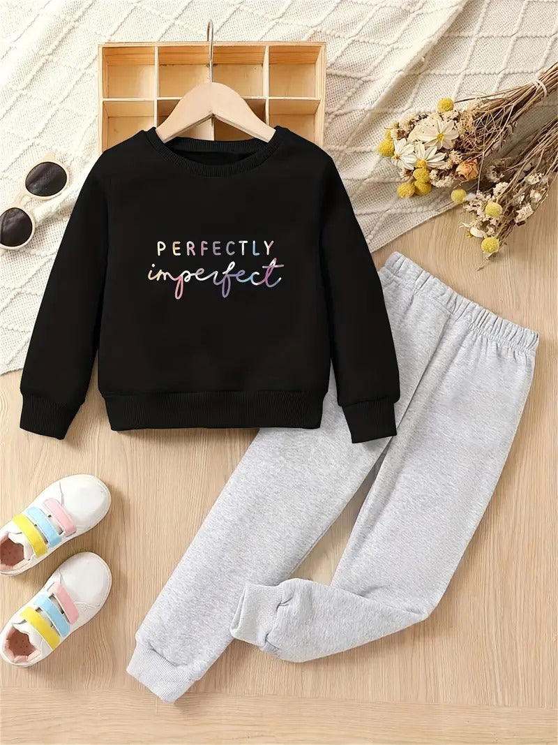 Perfectly Imperfect Letter Tracksuit