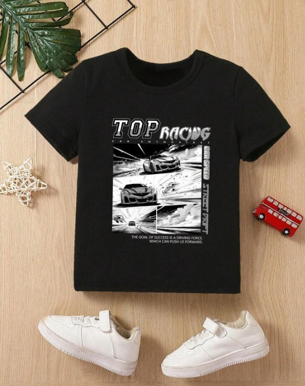 Top Racing Cars Graphic Tee