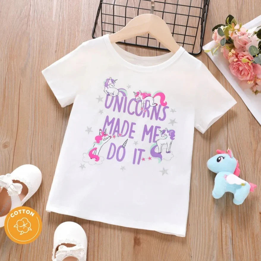 Unicorns Made Me Do It Graphic Tee