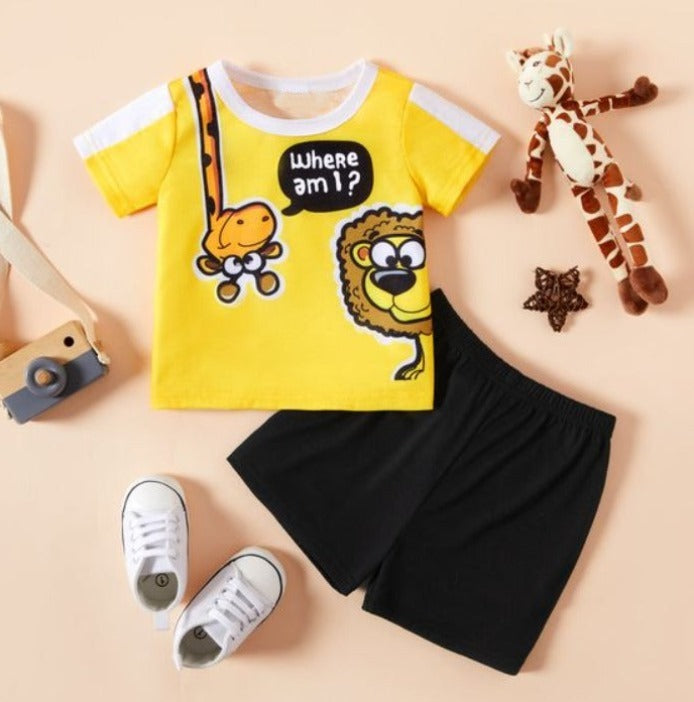 Where Am I Lion Giraffe Set (INF)